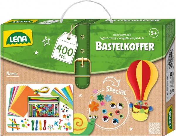 LENA Bastelkoffer grün