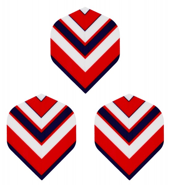 Dart PVC-Leitwerke für Pfeile / 3 Stück / 5 Designs