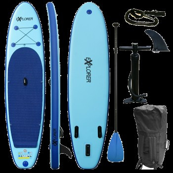 SUP Set Explorer 320 blau / 320 x 76 x 15 cm