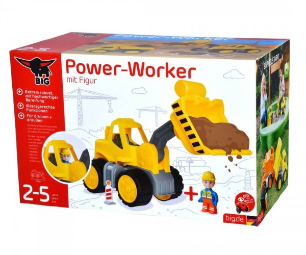 BIG Power Worker Midi Radlader, / 20.5 x 39 x 24.5 cm