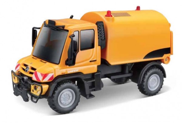Maisto Unimog City Services, / 11 cm, 4-fach sortiert