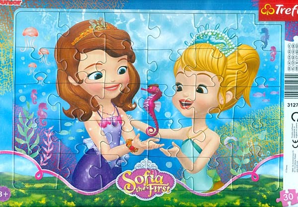 Rahmenpuzzle, 15/30 Teile, / sortiert