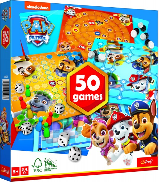 Spielesammlung Paw Patrol / mit 50 Spielemöglichkeiten