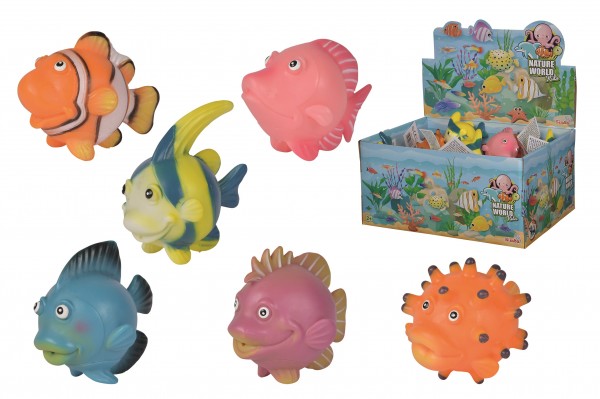 Sea Animals im Display / 6-fach sortiert / 8 cm