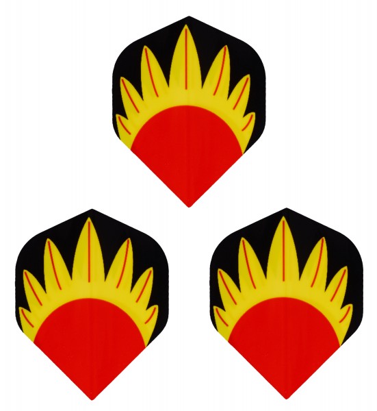 Dart PVC-Leitwerke für Pfeile / 3 Stück / 5 Designs