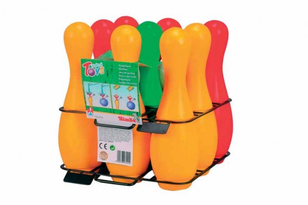 Kegelspiel mit Halterung