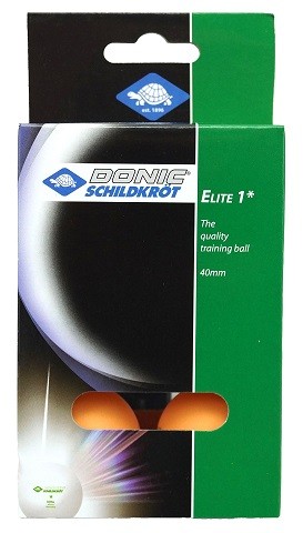 Schildkröt Tischtennisbälle 1*, 6er Pack, orange