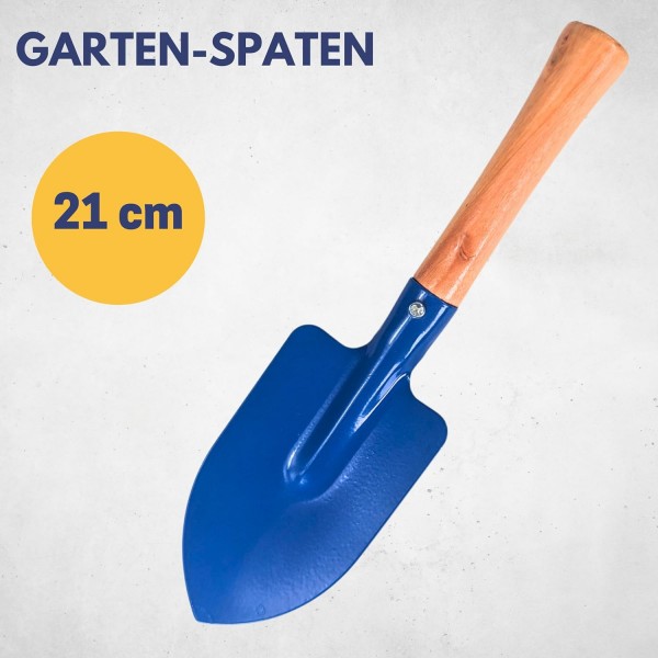 Kinder Gartengeräte-Set, Metall, / Schaufel /Spaten 21cm, Ha
