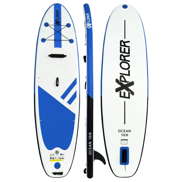 SUP Set Ocean 10,6 blau 320 x 84 x 12,7 cm