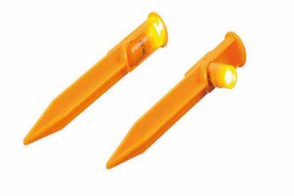 Beleuchtete Zeltheringe