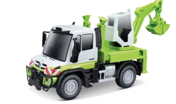Maisto Unimog City Services, / 11 cm, 4-fach sortiert
