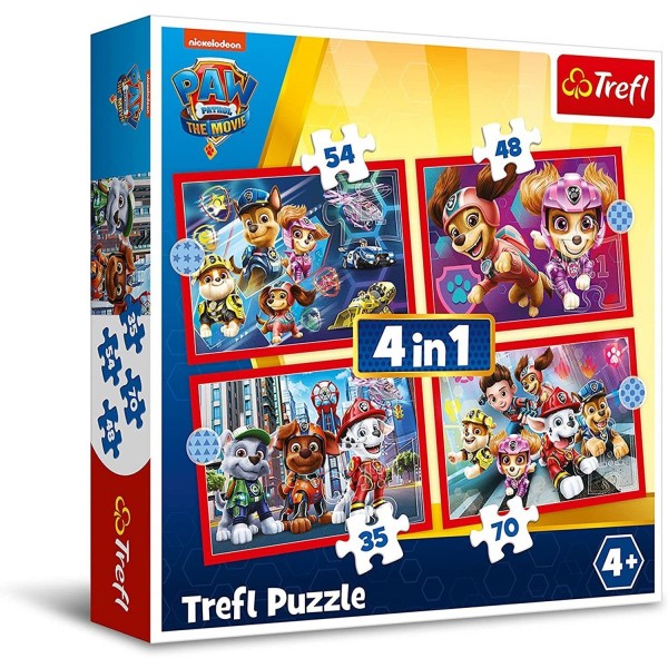 4 in1 Puzzle, sortiert