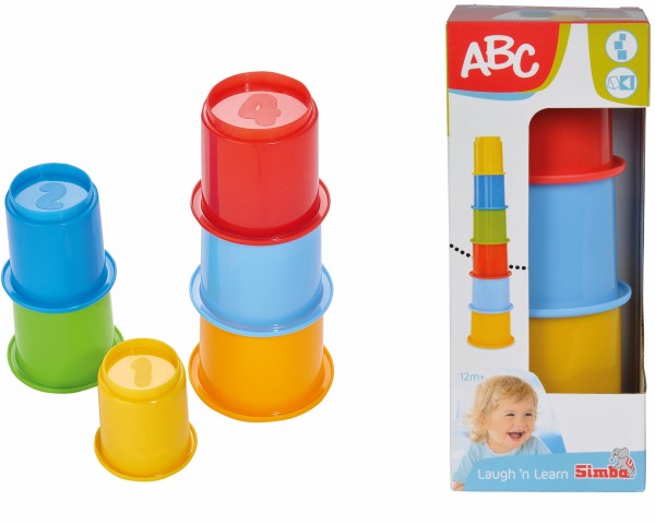 ABC Stapelpyramide, 6-teilig