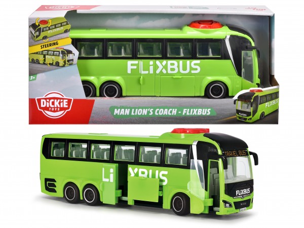 MAN Flixbus, 26,5 cm / Freilauf, lenkbar,Türen zum Öffnen
