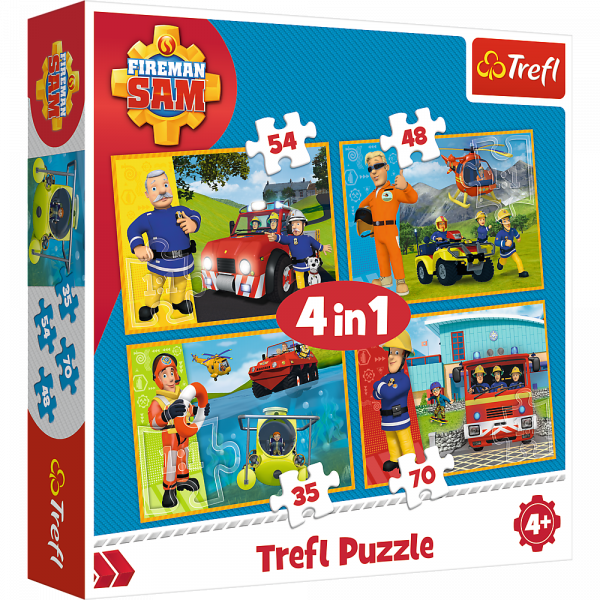 4 in1 Puzzle, sortiert