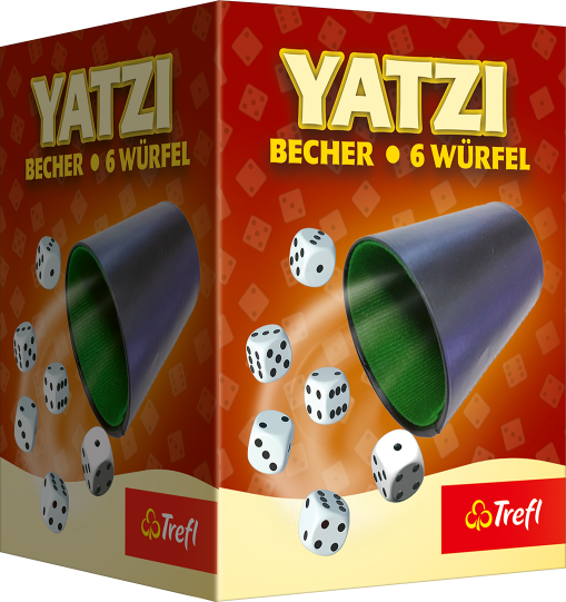 Würfelbecher Kunststoff