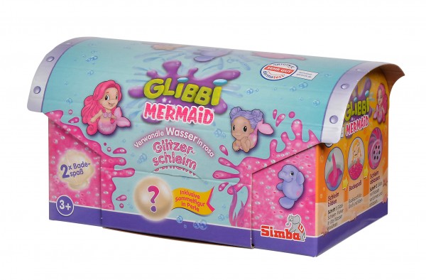 Glibbi Mermaid Glitzerbad, / Glitzerschleim