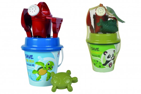 Eimergarnitur Save the Forest / mit Gießer, 6-teilig, (Recyc