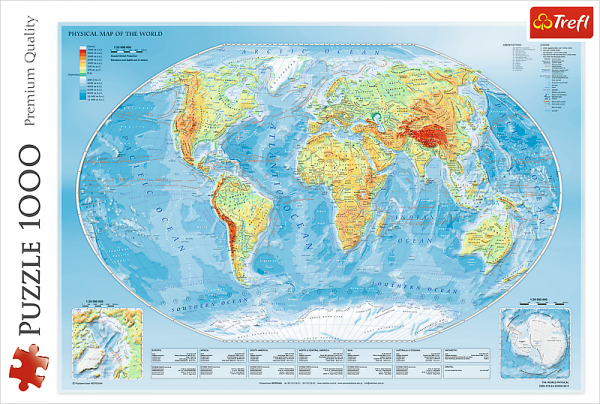 Puzzle 1000 Teile, sortiert