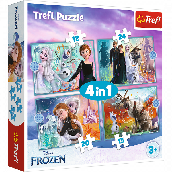 4 in1 Puzzle, sortiert