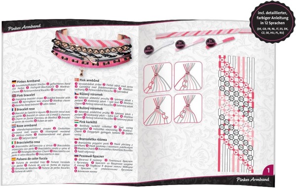 LENA Fashion Freundschaftsbänder, / Multi, Bastelset