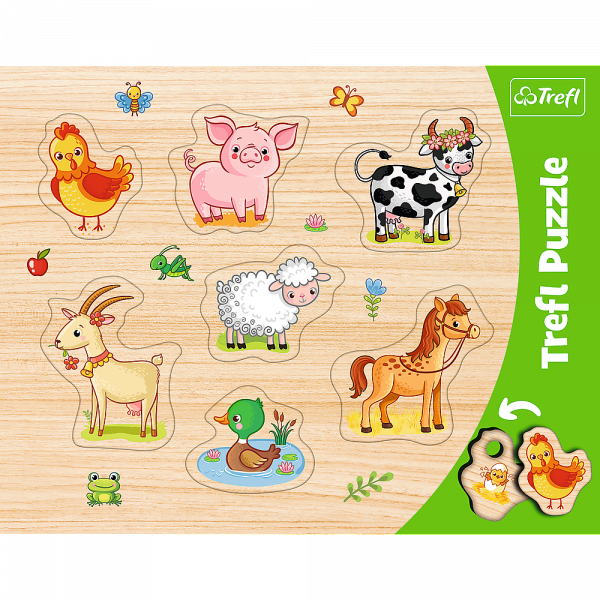 Formenpuzzle für Kleinkimder, / sortiert