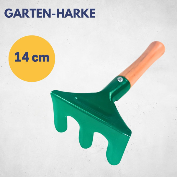 Kinder Gartengeräte-Set, Metall, / Schaufel /Spaten 21cm, Ha