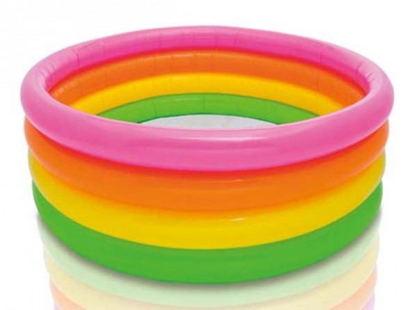 4-Ring Sunset Glow Pool