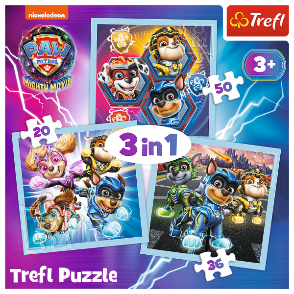 3in1 Puzzle, Paw Patrol
