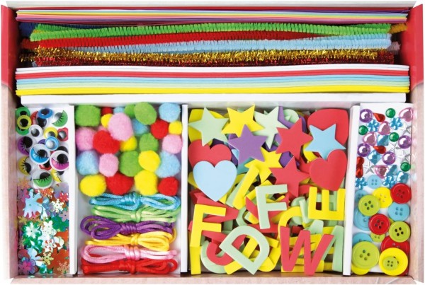 LENA Bastelkoffer pink