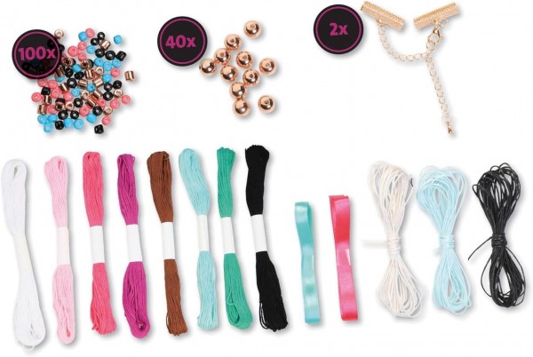 LENA Fashion Freundschaftsbänder, / Multi, Bastelset