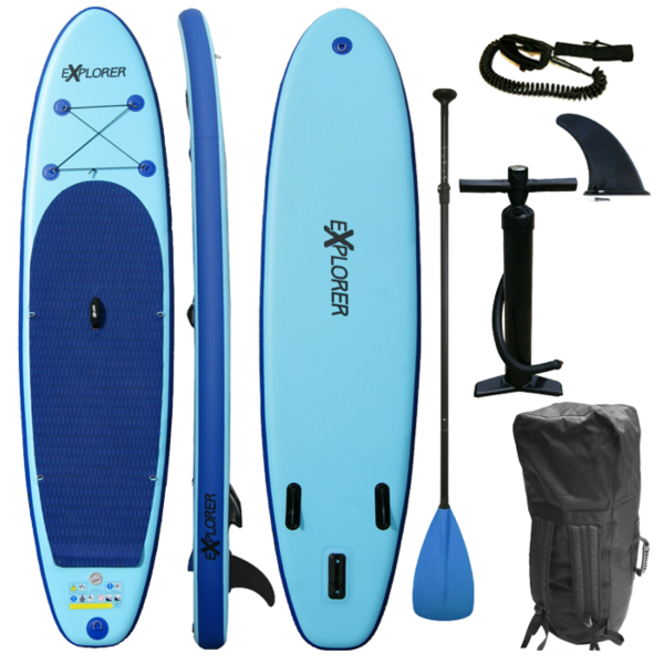 SUP Set Explorer 320 blau / 320 x 76 x 15 cm
