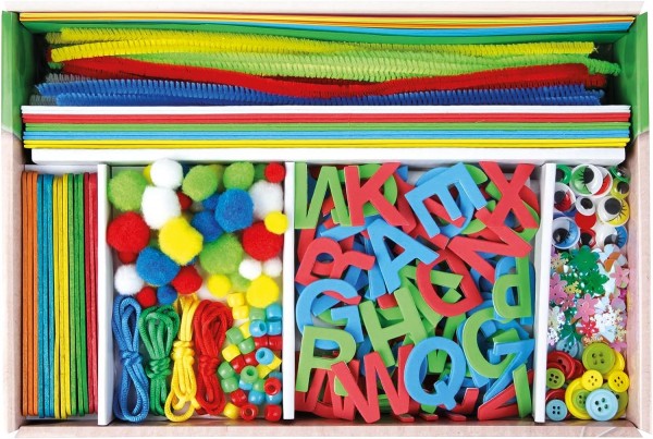 LENA Bastelkoffer grün