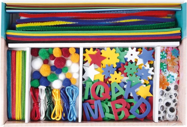 LENA Bastelkoffer blau