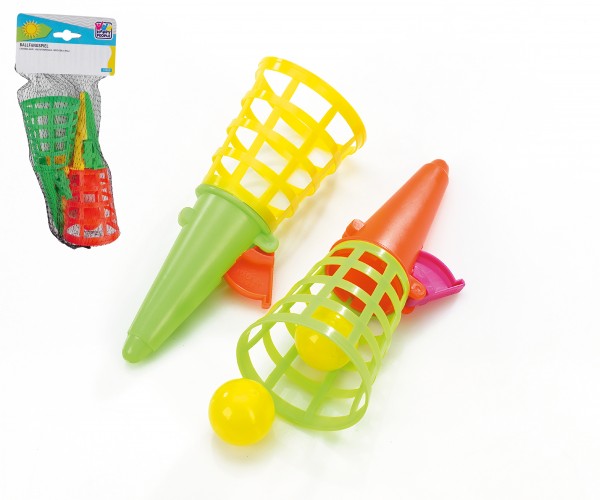 Fangball-Spiel, 2er Set / / 19 cm / 2 Bälle