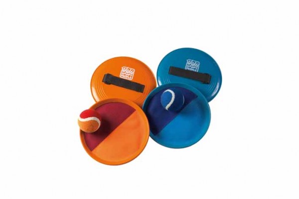 Klettball-Spiel, 2 Schläger/