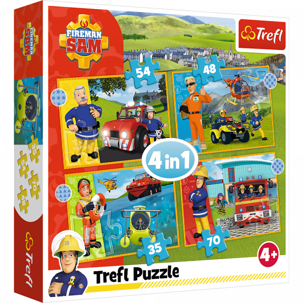 4 in1 Puzzle, sortiert