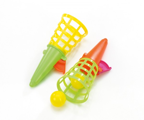 Fangball-Spiel, 2er Set / / 19 cm / 2 Bälle