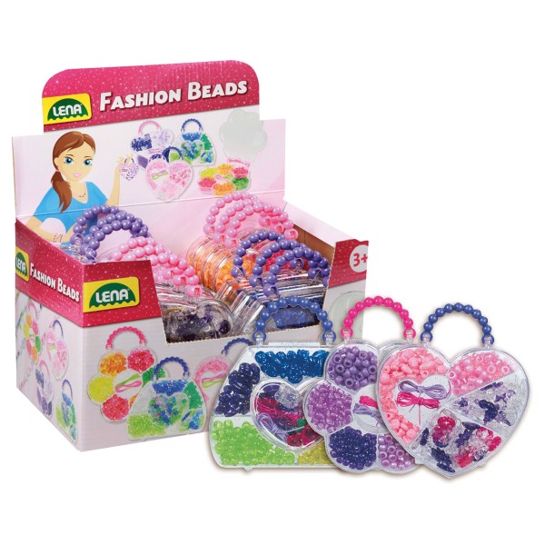 Perlenset im Tragebox / 12er Display