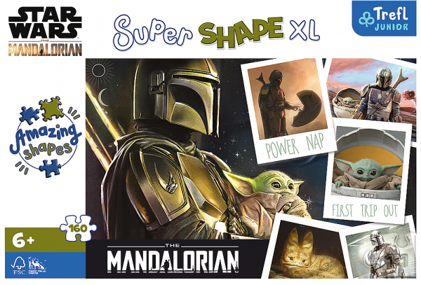 Puzzle XL 160 Teile, Star Wars The Mandalorian