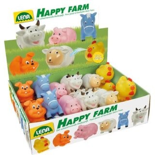 Spritztiere Happy Farm, / 12er Display