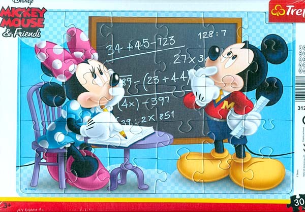 Rahmenpuzzle, 15/30 Teile, / sortiert